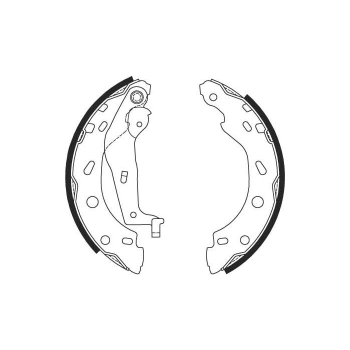 TRW Bremsbackensatz GS8685