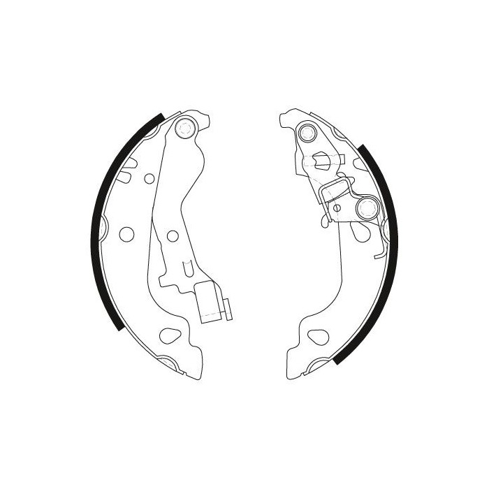 TRW Bremsbackensatz GS8686