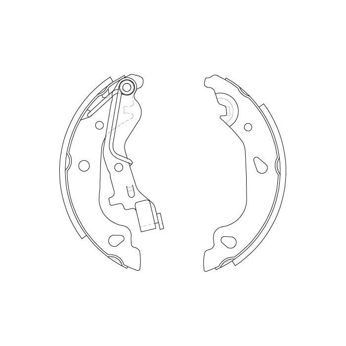 TRW Bremsbackensatz GS8687