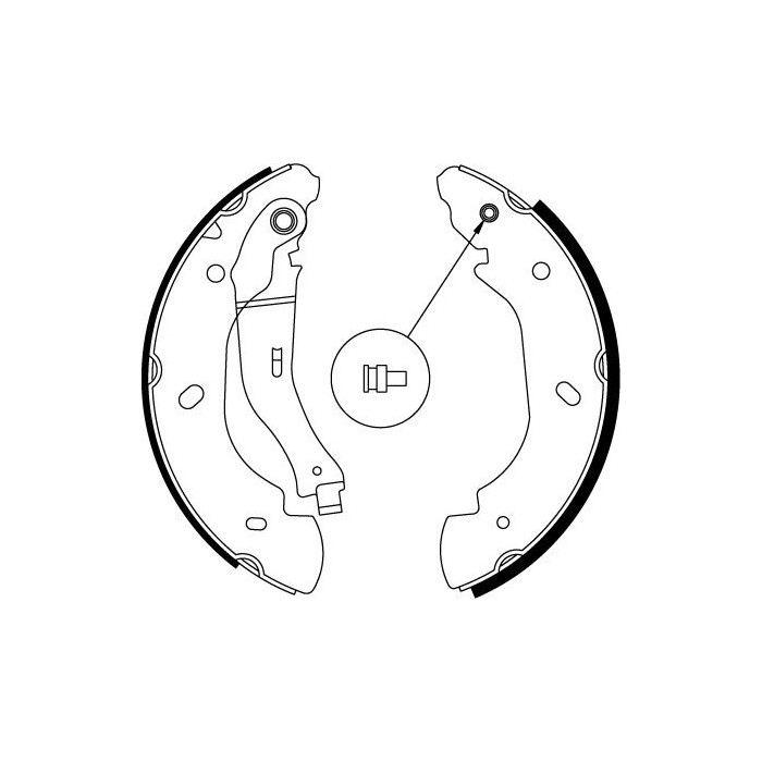 TRW Bremsbackensatz GS8689