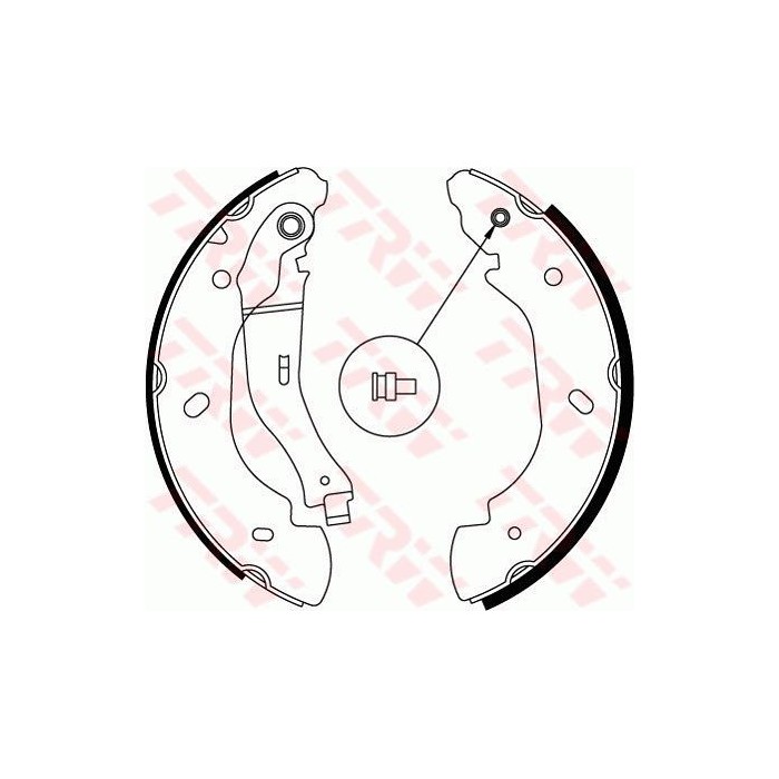 TRW Bremsbackensatz GS8689