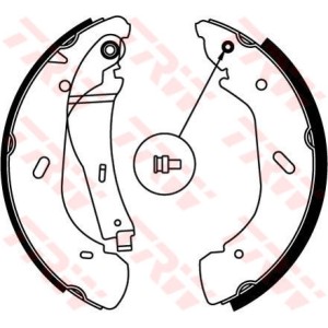 TRW Bremsbackensatz GS8690