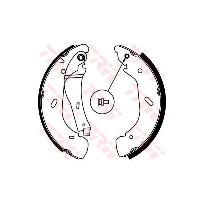 TRW Bremsbackensatz GS8690