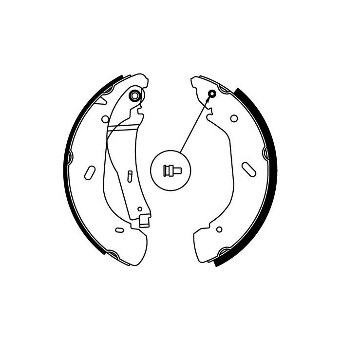 TRW Bremsbackensatz GS8690