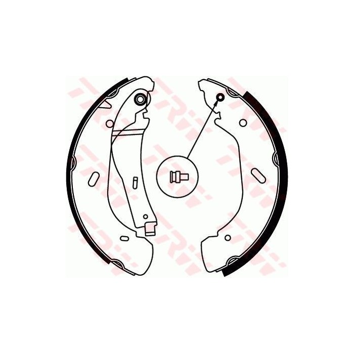 TRW Bremsbackensatz GS8690