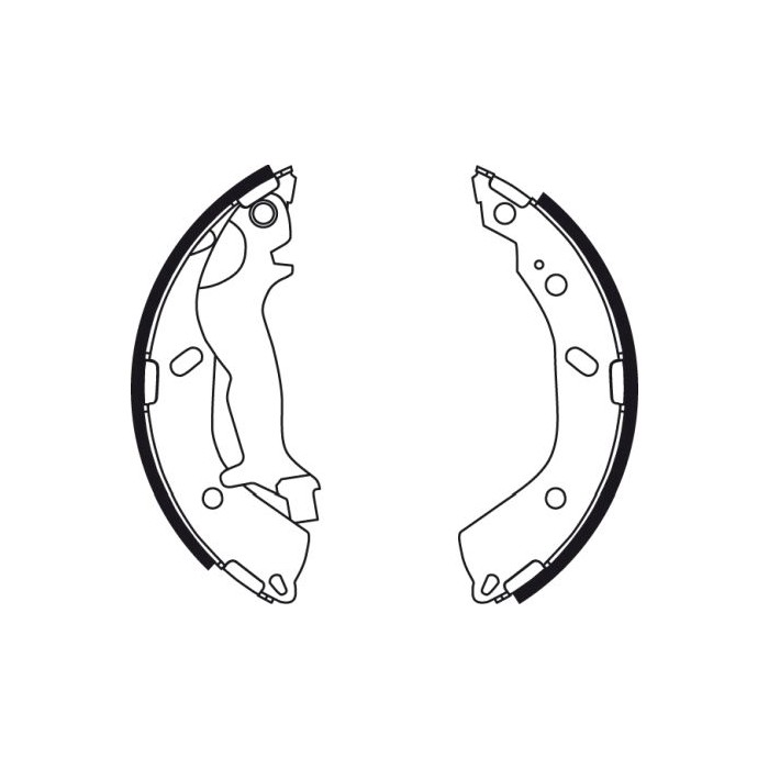 TRW Bremsbackensatz GS8707