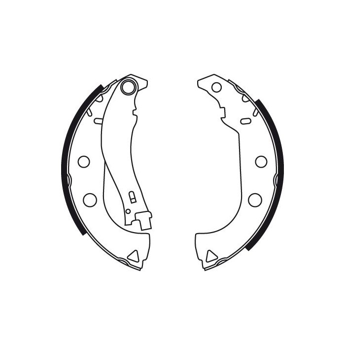 TRW Bremsbackensatz GS8708