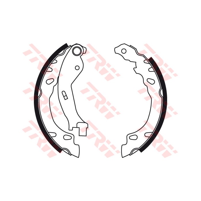 TRW Bremsbackensatz GS8711