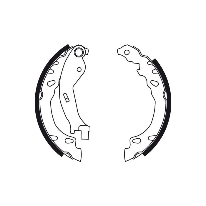 TRW Bremsbackensatz GS8711