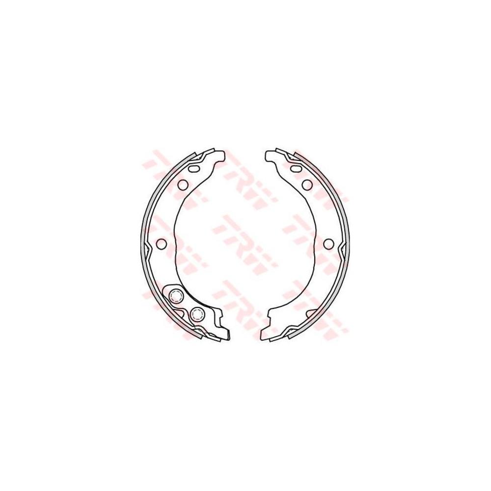 TRW Bremsbackensatz, Feststellbremse GS8715
