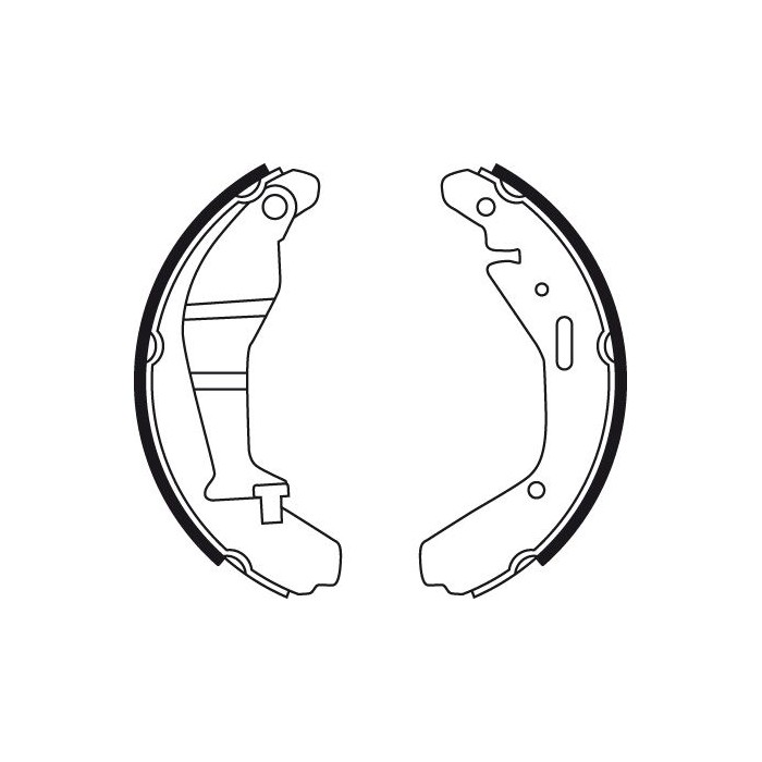 TRW Bremsbackensatz GS8724