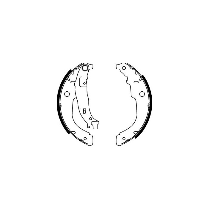 TRW Bremsbackensatz GS8731