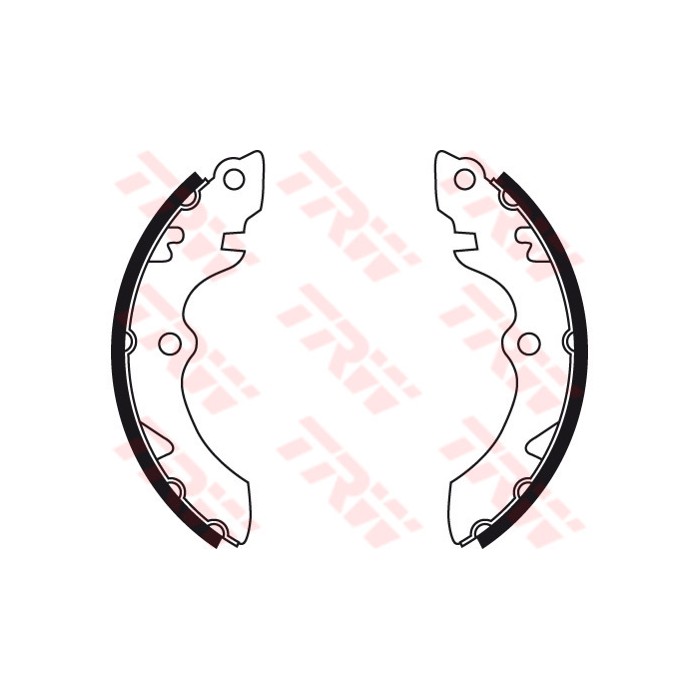 TRW Bremsbackensatz, Feststellbremse GS8735