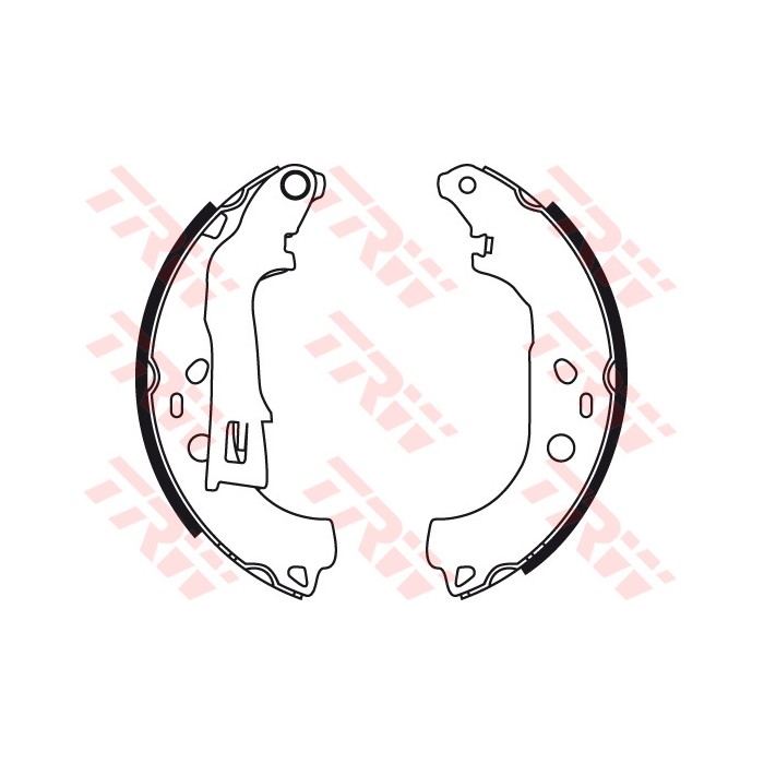 TRW Bremsbackensatz GS8738