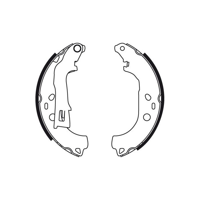 TRW Bremsbackensatz GS8738