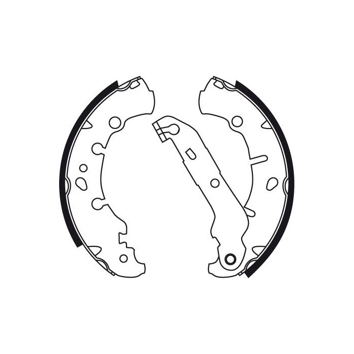 TRW Bremsbackensatz GS8742