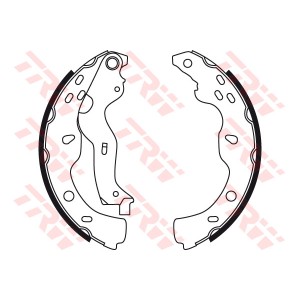 TRW Bremsbackensatz GS8743