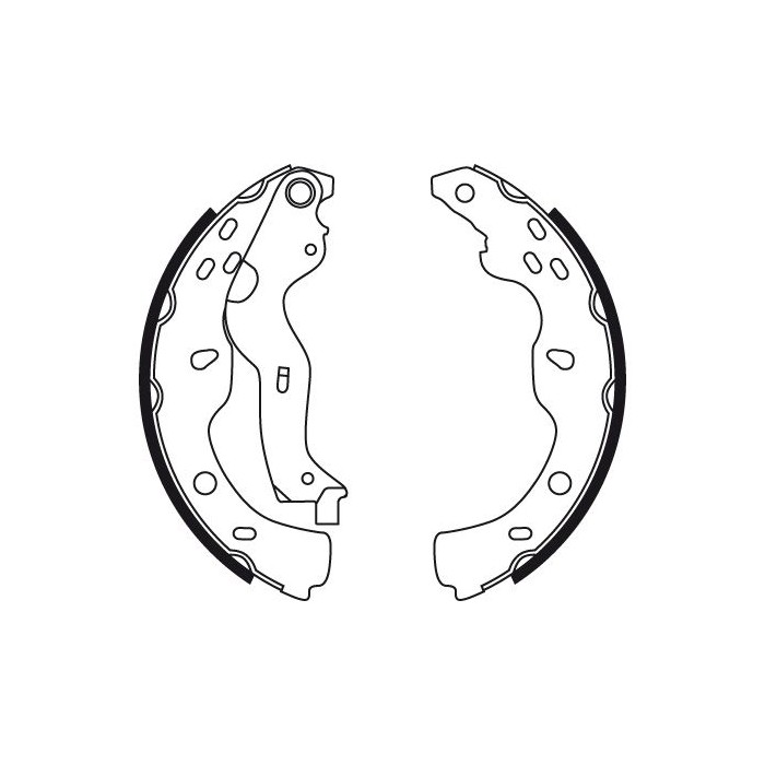 TRW Bremsbackensatz GS8743