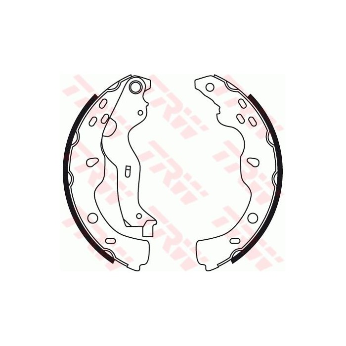 TRW Bremsbackensatz GS8743