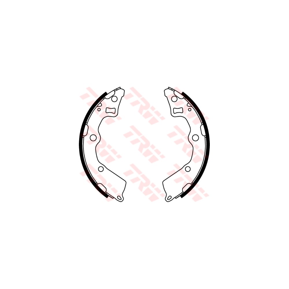TRW Bremsbackensatz GS8754