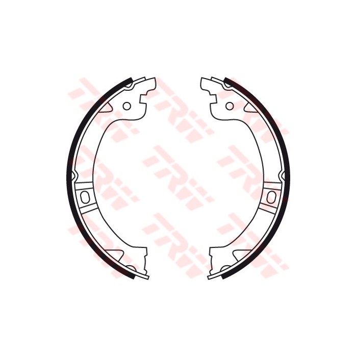 TRW Bremsbackensatz, Feststellbremse GS8759