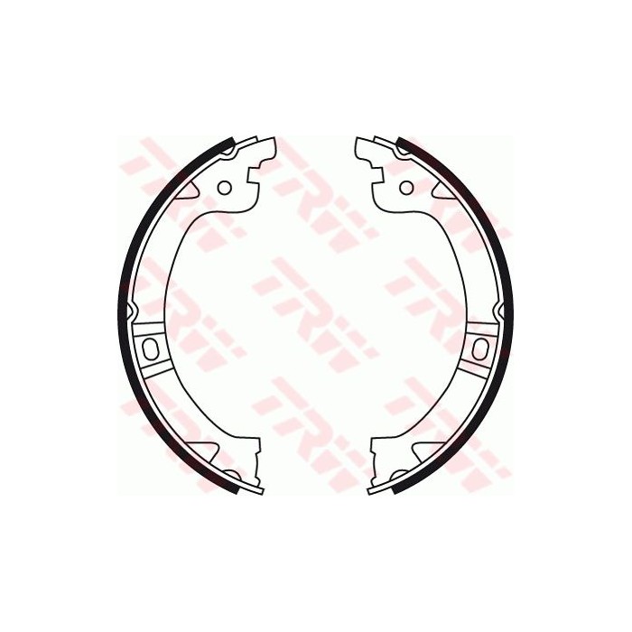 TRW Bremsbackensatz, Feststellbremse GS8759