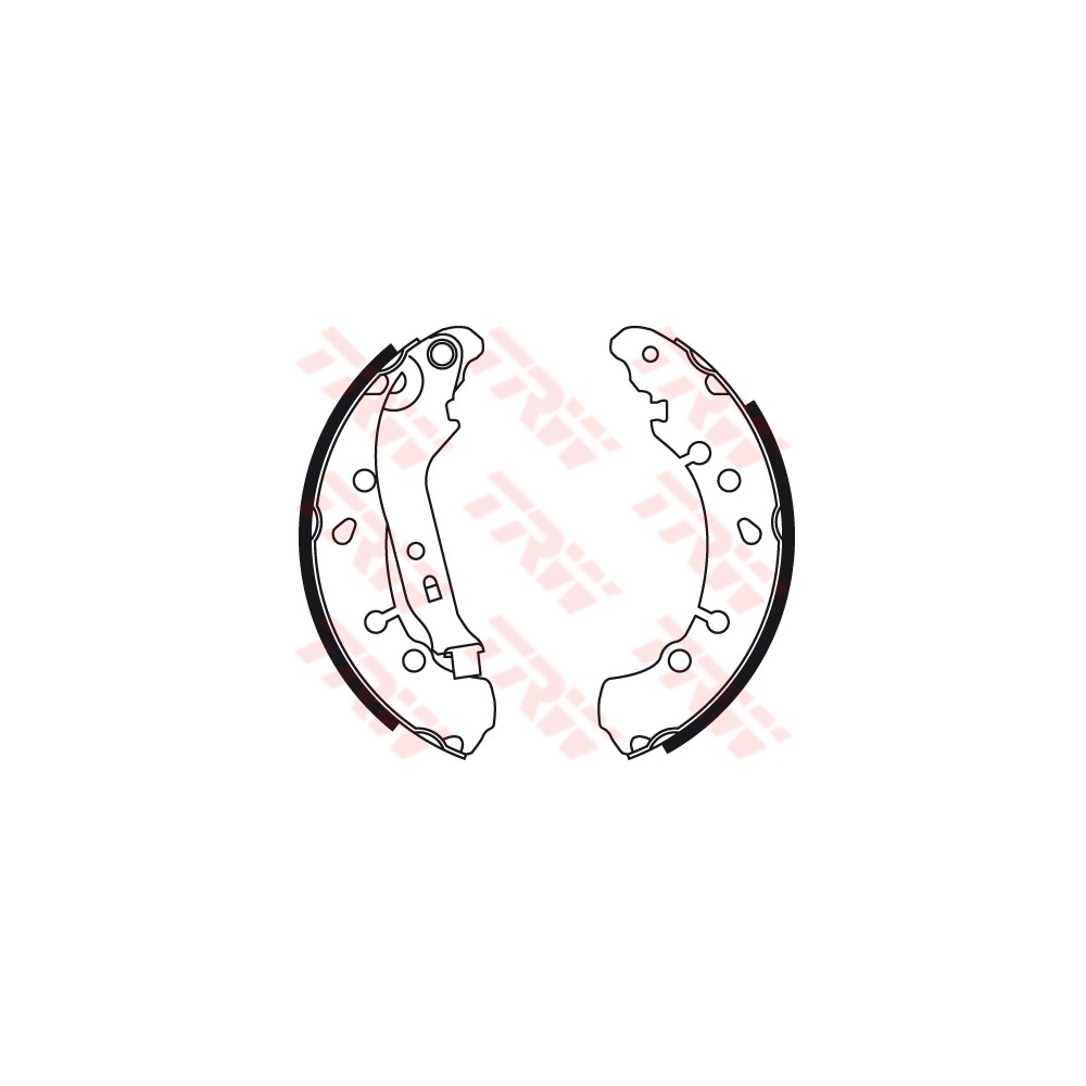 TRW Bremsbackensatz GS8778