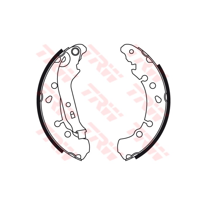 TRW Bremsbackensatz GS8778