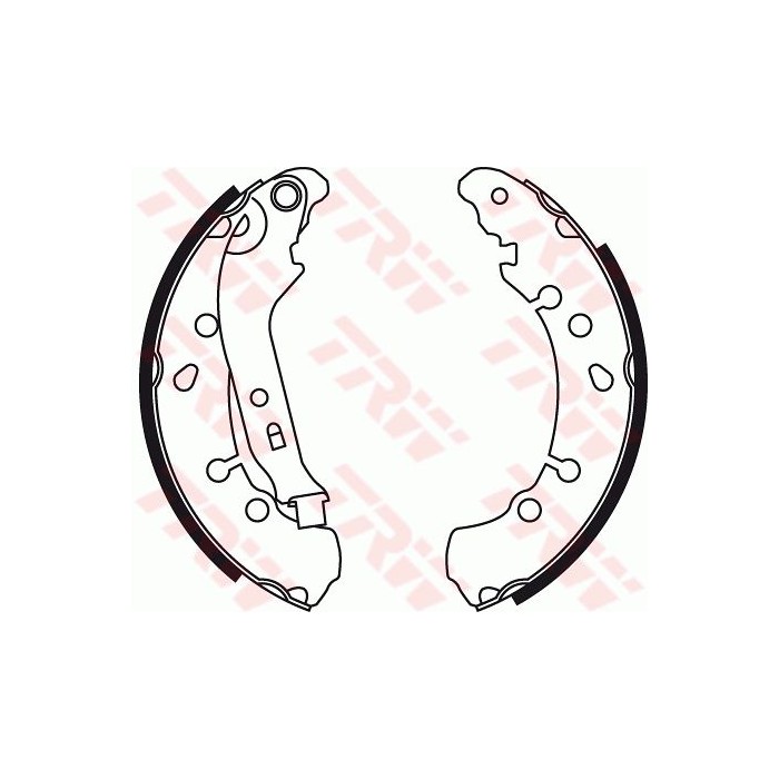 TRW Bremsbackensatz GS8778