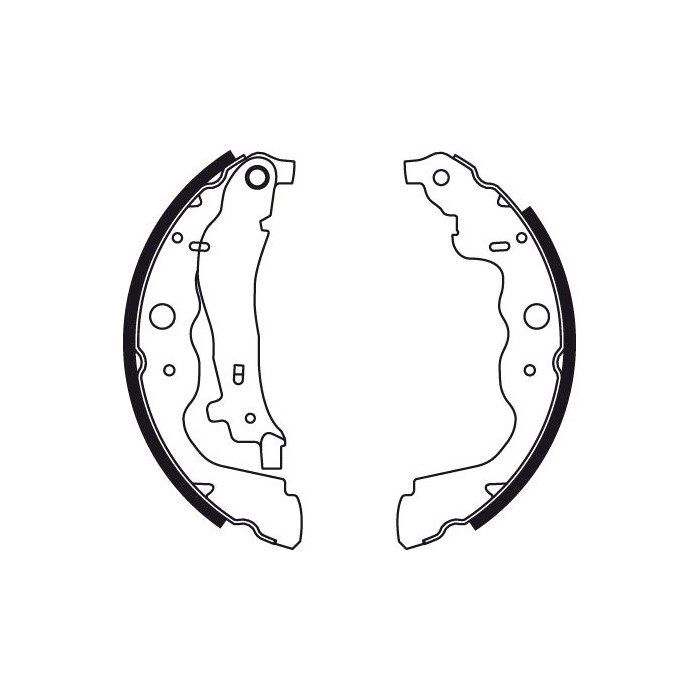 TRW Bremsbackensatz GS8780