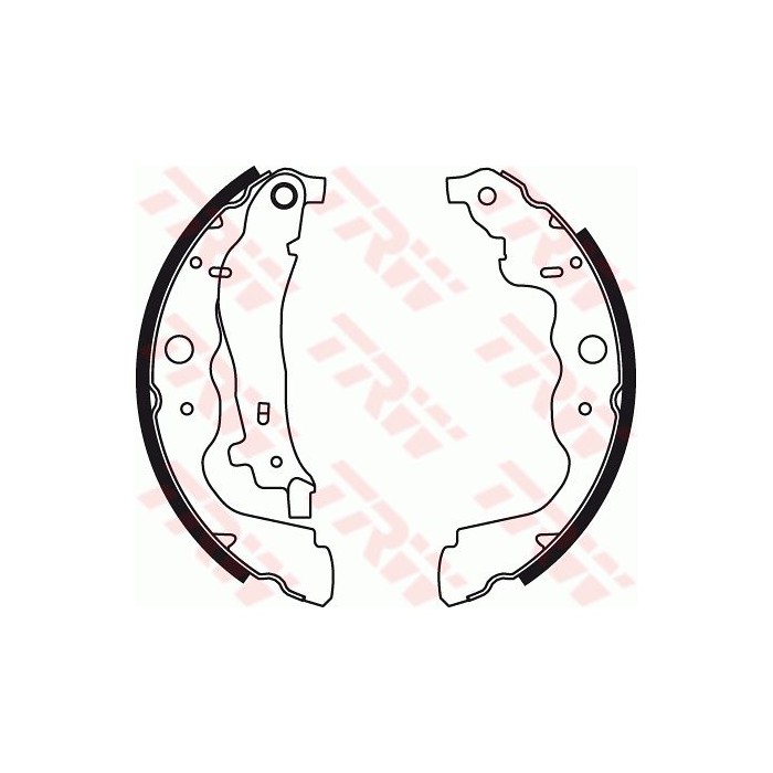 TRW Bremsbackensatz GS8780