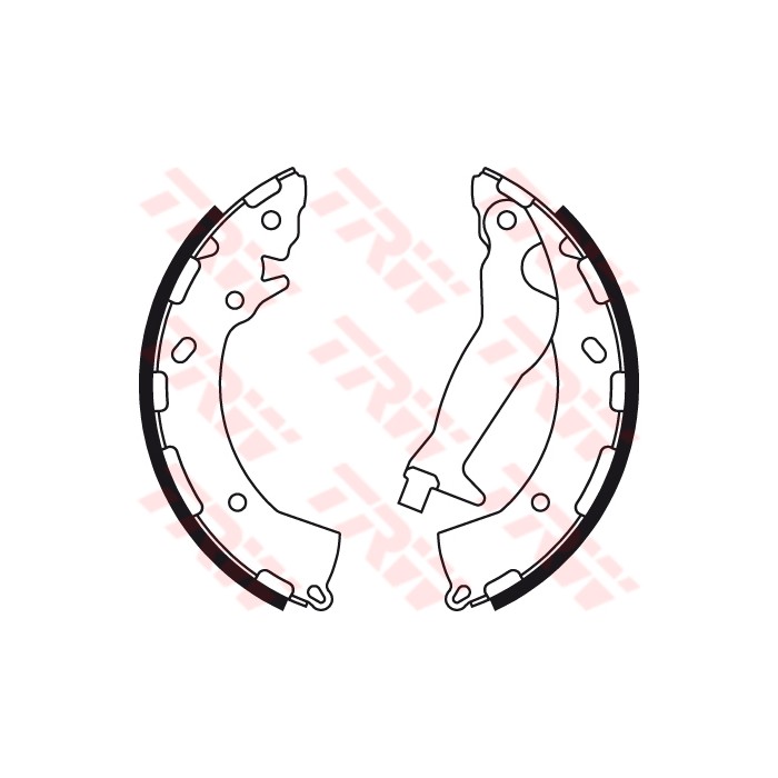 TRW Bremsbackensatz GS8785