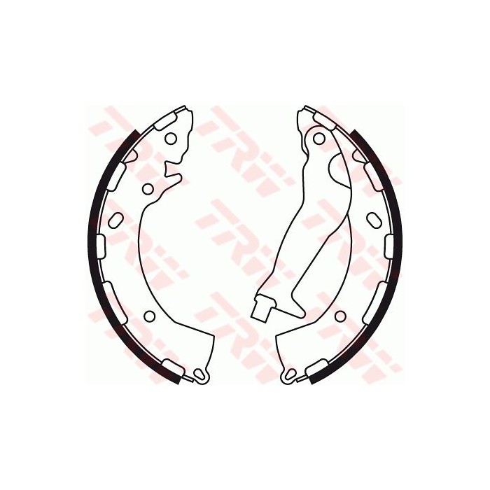 TRW Bremsbackensatz GS8785