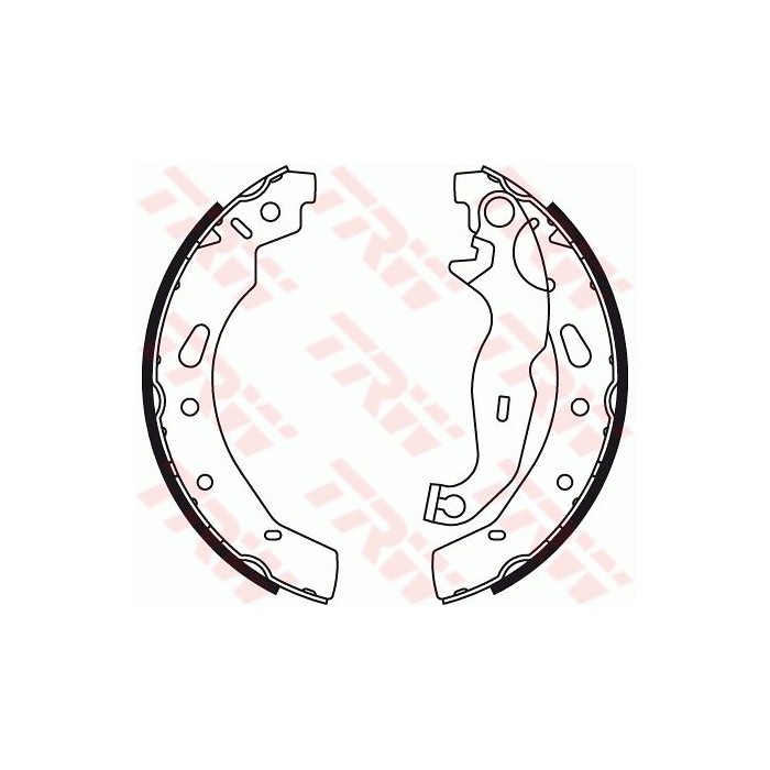 TRW Bremsbackensatz GS8787
