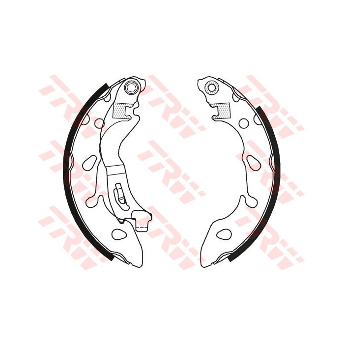 TRW Bremsbackensatz GS8796