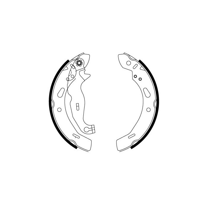 TRW Bremsbackensatz GS8814