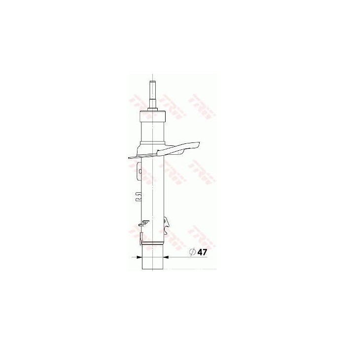 TRW TWIN Stoßdämpfer JGM1019T