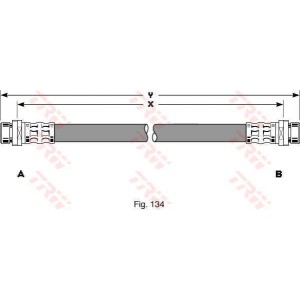 TRW Bremsschlauch PHA293