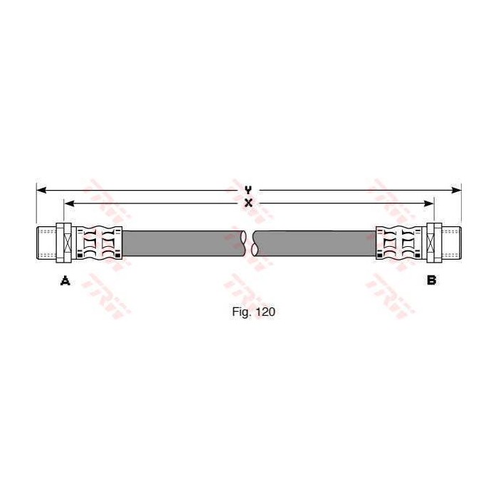 TRW Bremsschlauch PHA342