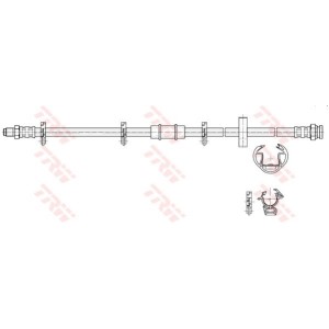 TRW Bremsschlauch PHB242