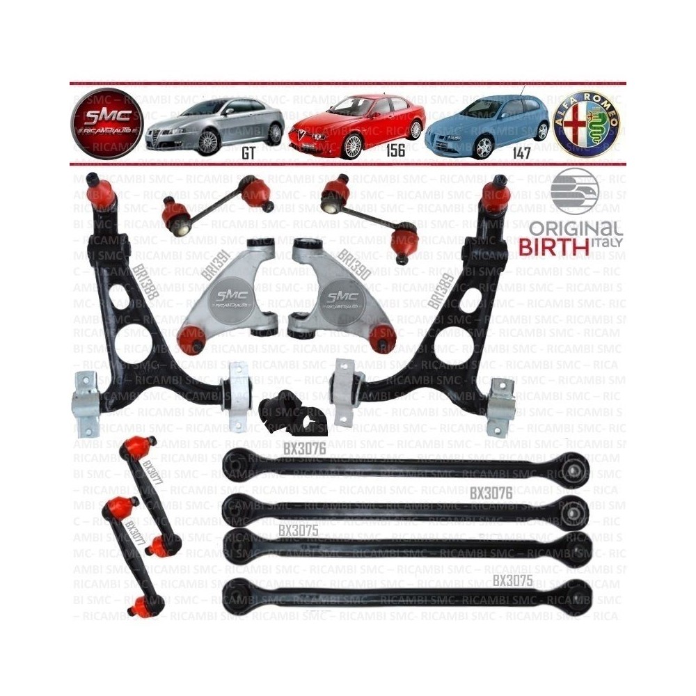 Querlenkerset BIRTH für  Alfa Romeo
