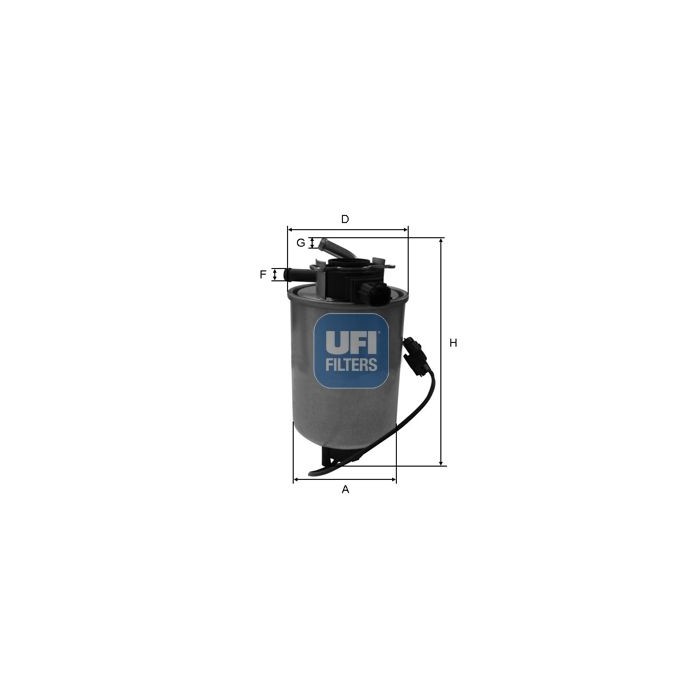 UFI Kraftstofffilter 24.018.01
