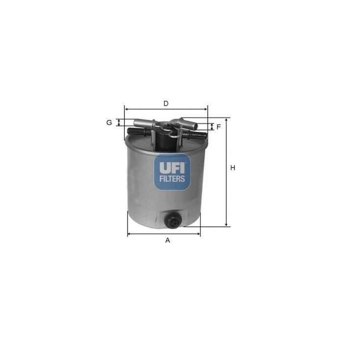 UFI Kraftstofffilter 24.026.01