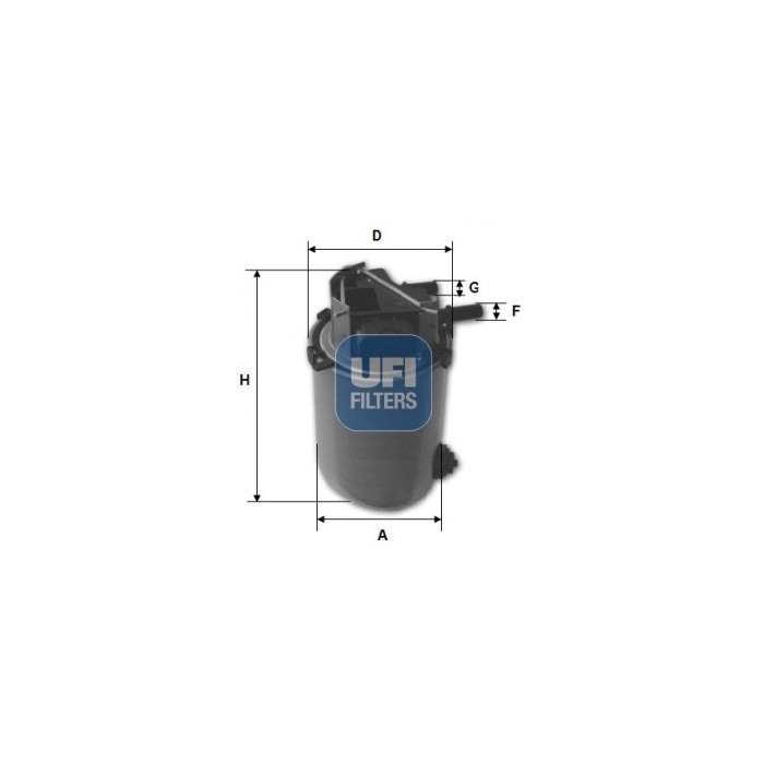UFI Kraftstofffilter 24.061.01