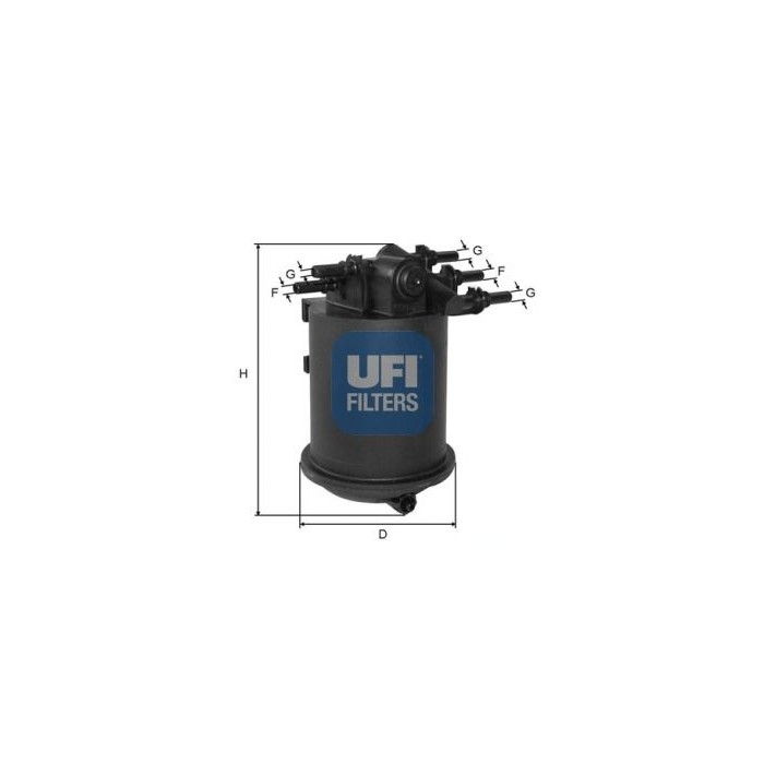 UFI Kraftstofffilter 24.086.00
