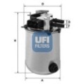 UFI Kraftstofffilter 24.095.01