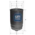 UFI Kraftstofffilter 24.123.00