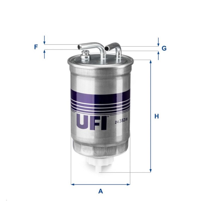 UFI Kraftstofffilter 24.382.00