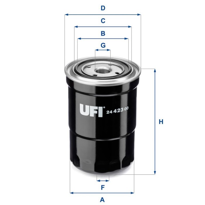 UFI Kraftstofffilter 24.423.00