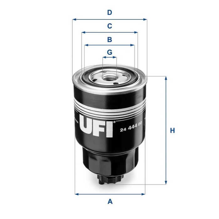 UFI Kraftstofffilter 24.444.00
